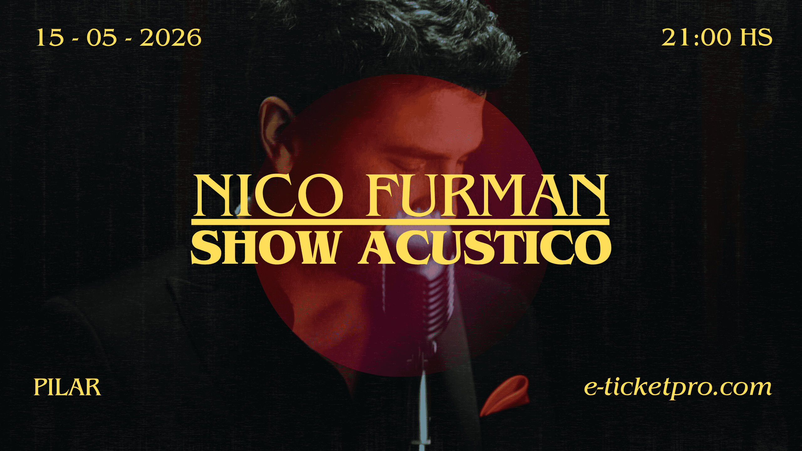 Show Acústico - 15 MAYO en Pilar | Nico Furman
